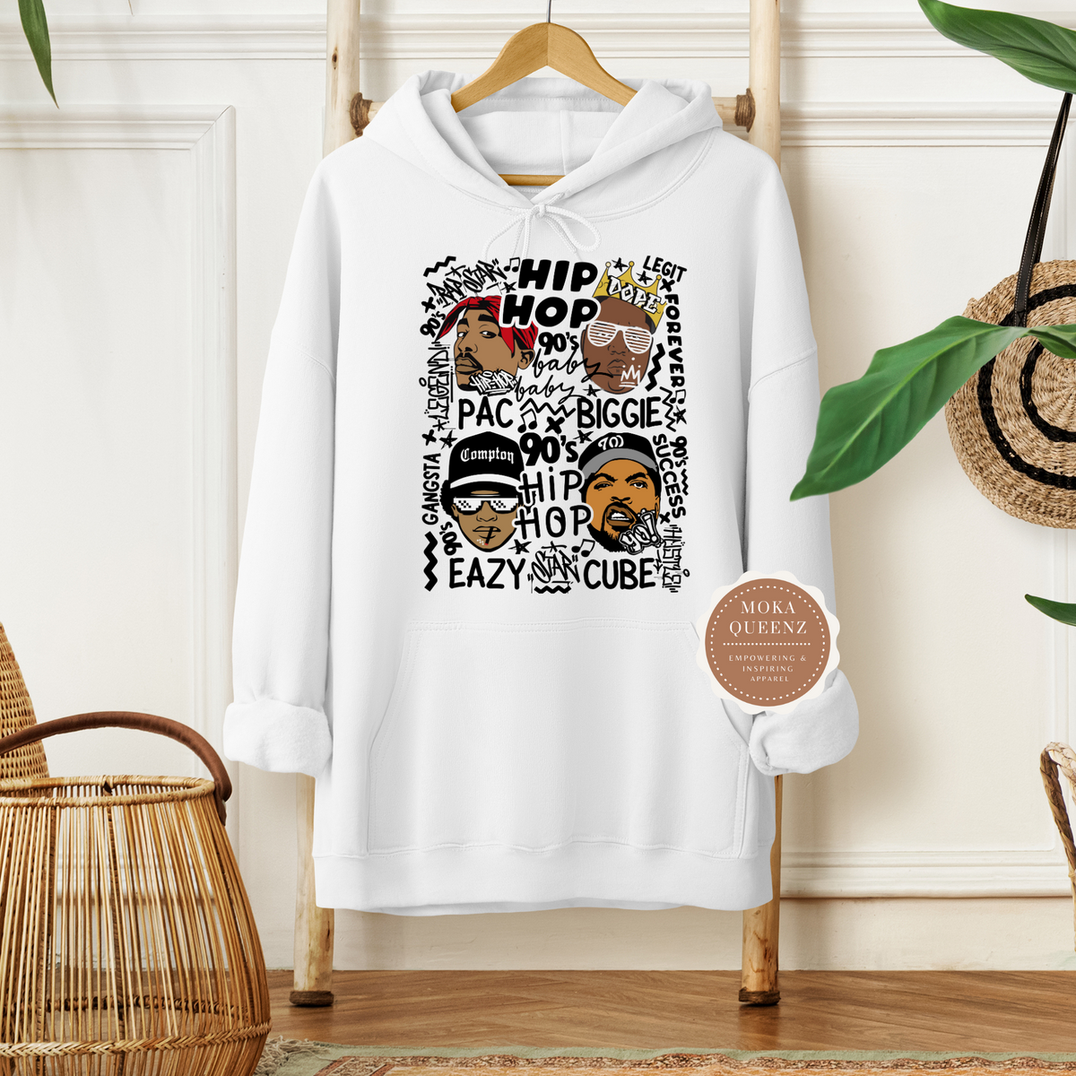 90s Hip Hop Hoodies | Moka Queenz Apparel – Mo-Ka Queenz Apparel