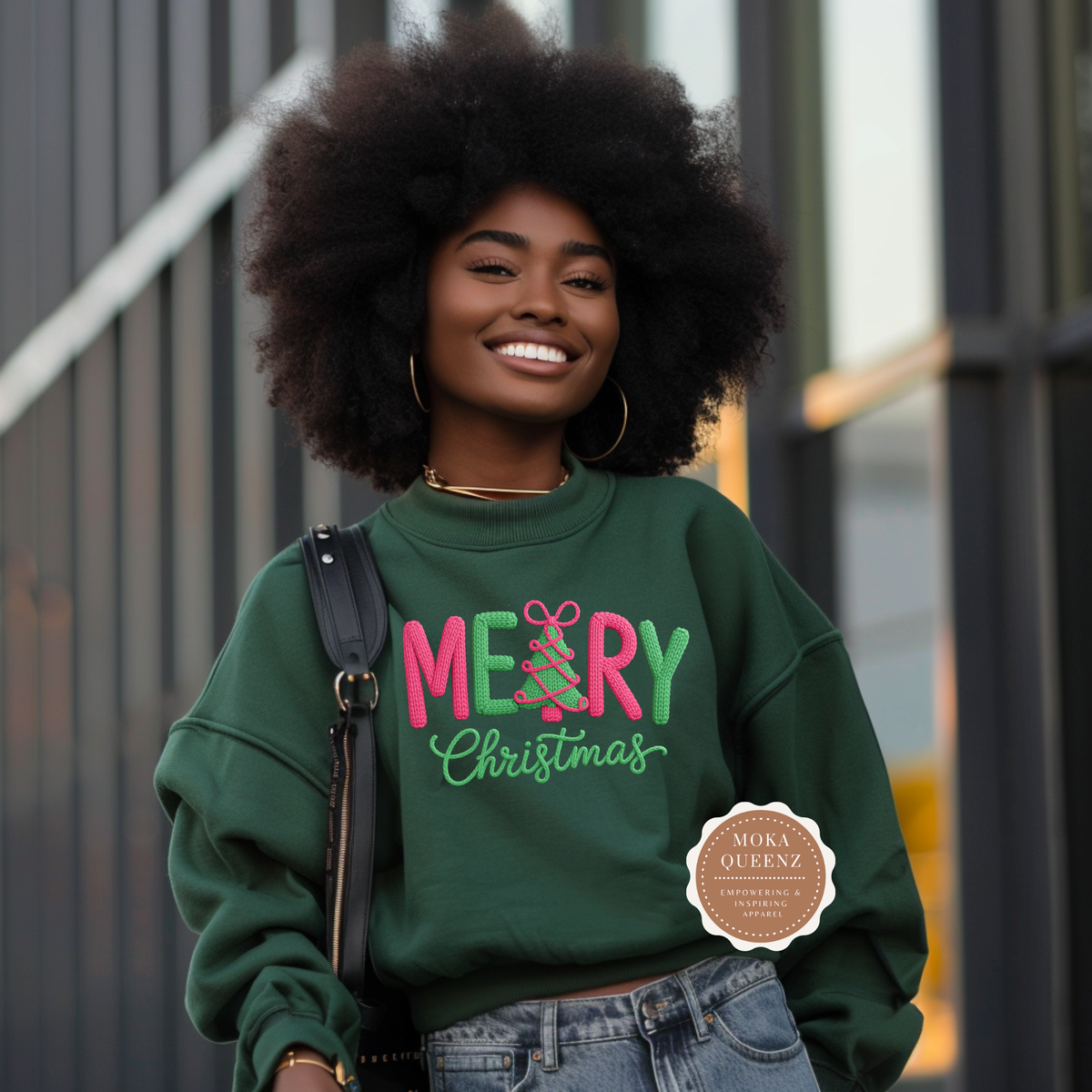 Merry Christmas Sweater | Moka Queenz – Mo-Ka Queenz Apparel