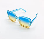 Oversized Sunglasses - Cotton Candy Glasses - Blue - MoKa Queenz
