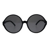 Round Sunglasses - Round the World - Black - Moka Queenz