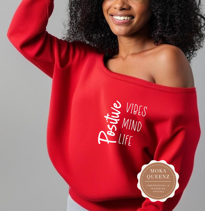 Women’s Off the Shoulder Sweatshirt