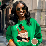 Spiritual Gangster Black Woman Graphic Sweatshirt