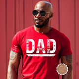 Custom Dad Shirt with Kids' Names on Sleeve