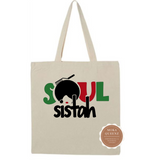 Afro Woman Tote Bag