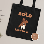 Black Women Tote Bag