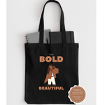 Black Women Tote Bag