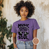 Music Soothes My Soul T Shirt