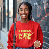 Bamboo Earrings At Least Two Pair Sweatshirt