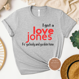 Love Jones T Shirt