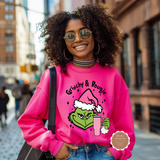 Grinchy and Bougie Christmas Sweatshirt