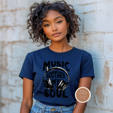 Music Soothes My Soul T Shirt