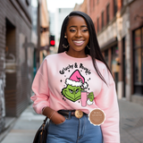 Grinchy and Bougie Christmas Sweatshirt