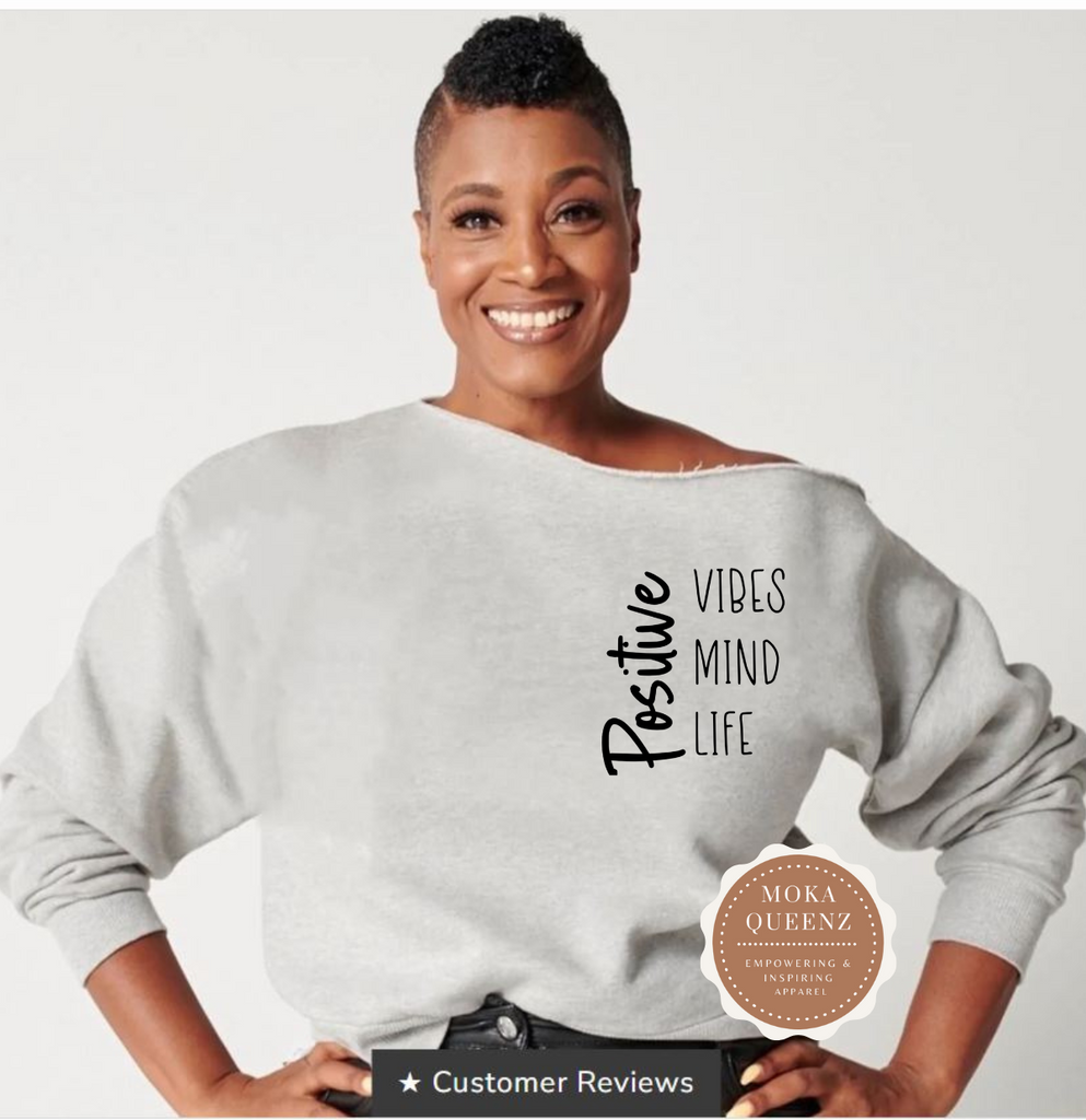 Positive 2025 vibes sweatshirt