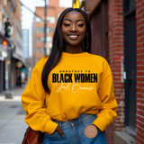 Shout Out to Women Sweatshirt – Feminist Graphic Pullover