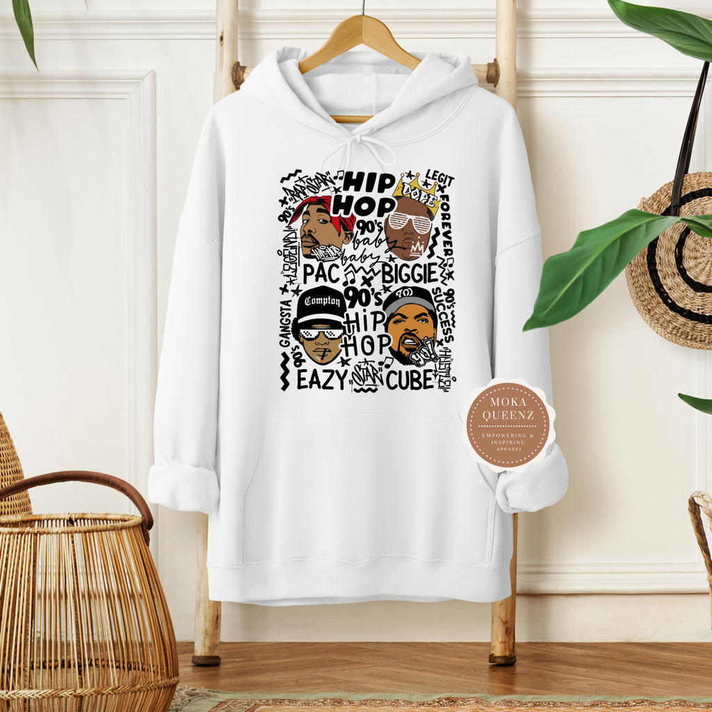 90s Hip Hop Hoodies Moka Queenz Apparel Mo Ka Queenz Apparel