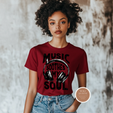 Music Soothes My Soul T Shirt
