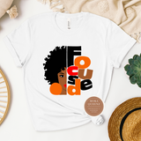 Focused Black Women T Shirt