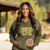 Bamboo Earrings At Least Two Pair Hoodie