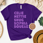 The Color Purple Movie Cast T Shirt