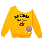 Retired Hot Girl Off The Shoulder Shirt