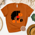 Focused Black Women T Shirt