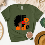 Focused Black Women T Shirt