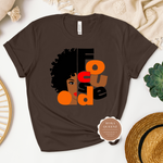 Focused Black Women T Shirt