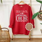 Dear Santa Letter Shirt