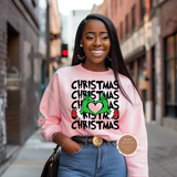 Christmas Hand Heart Sweatshirt
