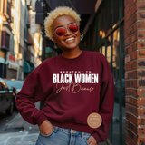 Shout Out to Women Sweatshirt – Feminist Graphic Pullover