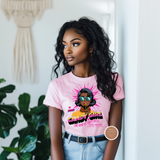 Candy Girl Graphic Shirt | Retro Pop Art Tee for Women