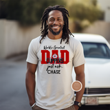 Personalized NBA Dad Shirt – Custom Basketball Team Tee with Kids Names