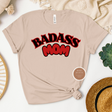 Funny Mom Shirt - Badass Mom Life Tee