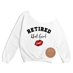 Retired Hot Girl Off The Shoulder Shirt