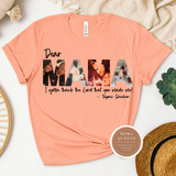 Personalized Mama Shirt