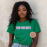 Know Your Worth, Then Add Tax Shirt