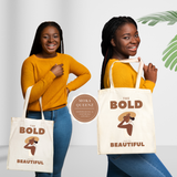 Black Women Tote Bag