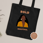 Black Women Tote Bag