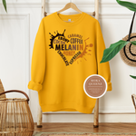 Melanin Heart Sweatshirt