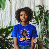 Candy Girl Graphic Shirt | Retro Pop Art Tee for Women