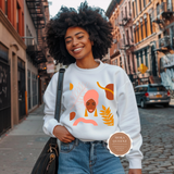 Afrocentric Black Woman Art Sweatshirt