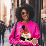 Spiritual Gangster Black Woman Graphic Sweatshirt