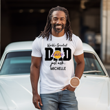 Personalized NBA Dad Shirt – Custom Basketball Team Tee with Kids Names