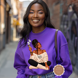 Spiritual Gangster Black Woman Graphic Sweatshirt