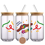 Iced Coffee Glass Cup