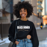 Shout Out to Women Sweatshirt – Feminist Graphic Pullover