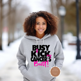 Busy Kicking Cancer's Butt Shirt