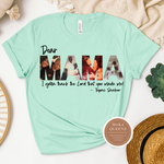 Personalized Mama Shirt