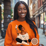 Spiritual Gangster Black Woman Graphic Sweatshirt