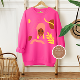 Afrocentric Black Woman Art Sweatshirt